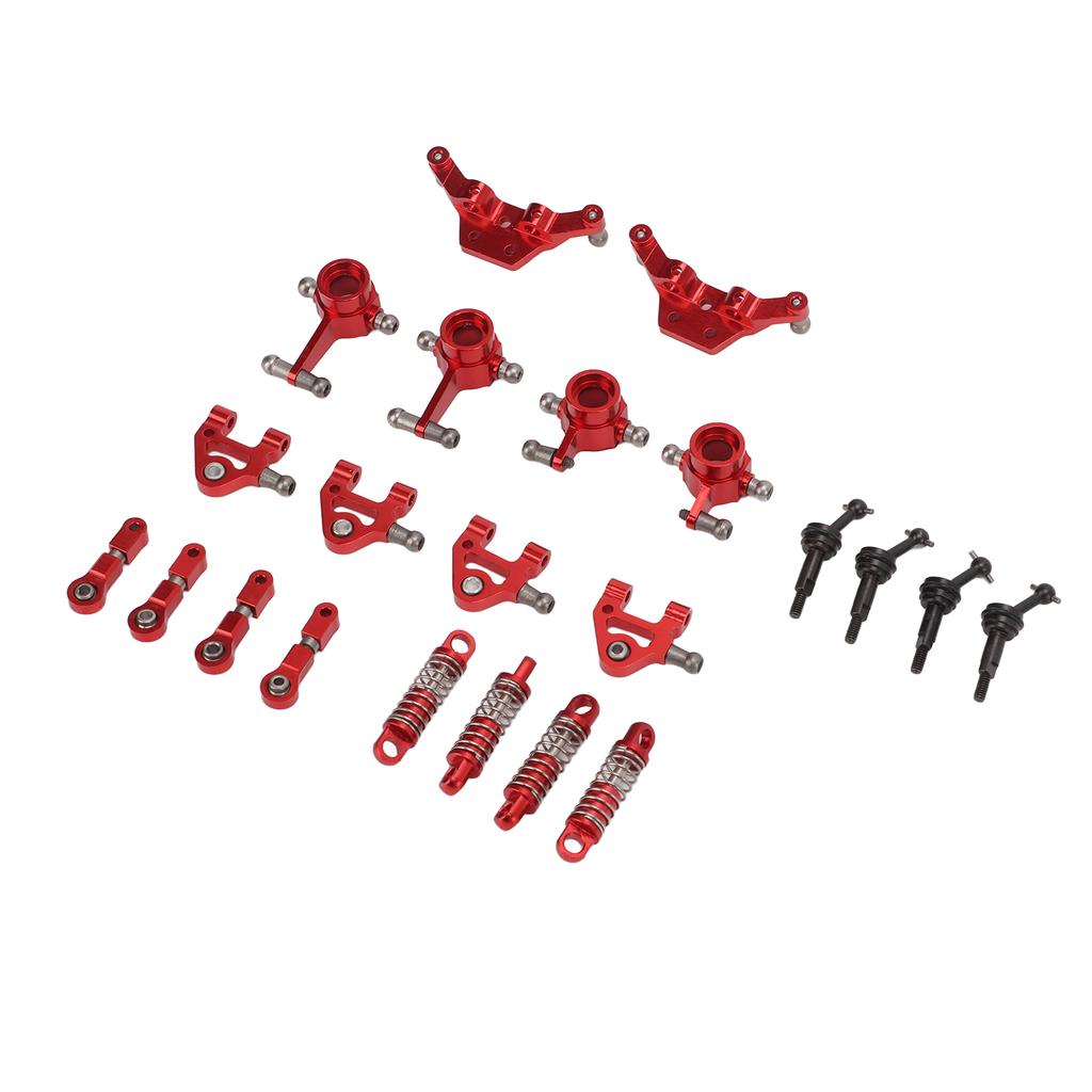 Aluminum Alloy RC Car Upgrade Parts Kit Shock Absorbers CVD Drive Shaft Front Rear Steering Cup for WLtoys K969 1 28 RC