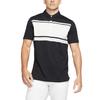 Nike Dri-Fit Player Striped Golf Polo Shirt Men Tops Black BV0471-010