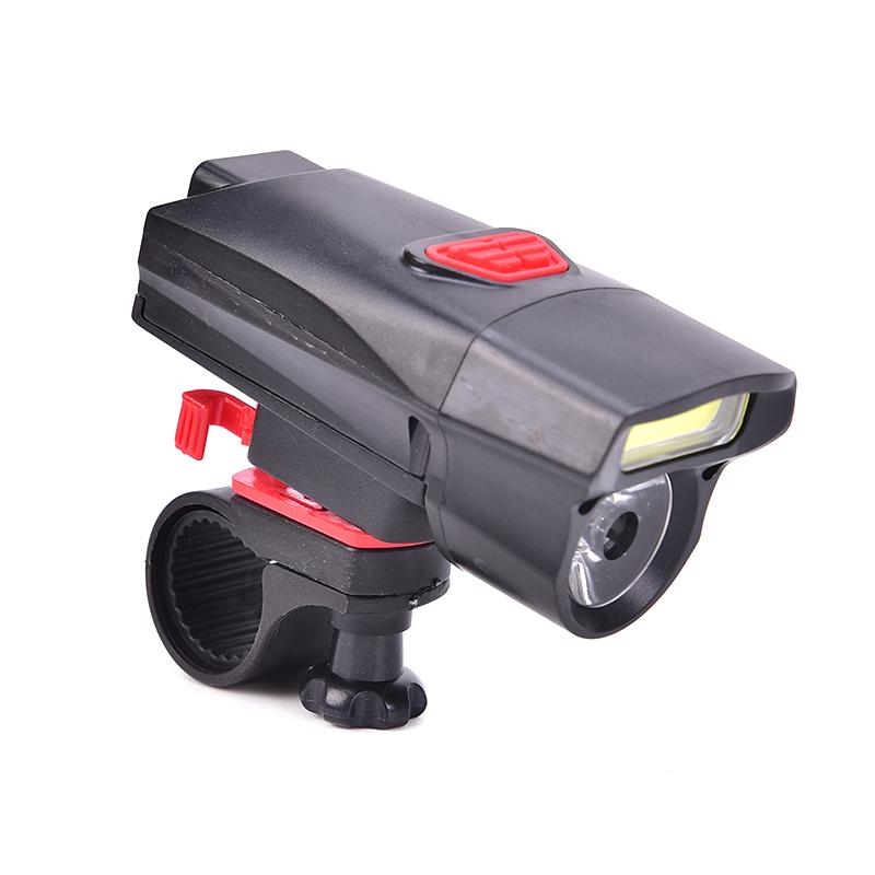 

IPX4 Waterproof LED Bicycle Front Headlight, 4 Modes AAA Battery Bike Light Flashlight for Night Cycling Safety[YY9]