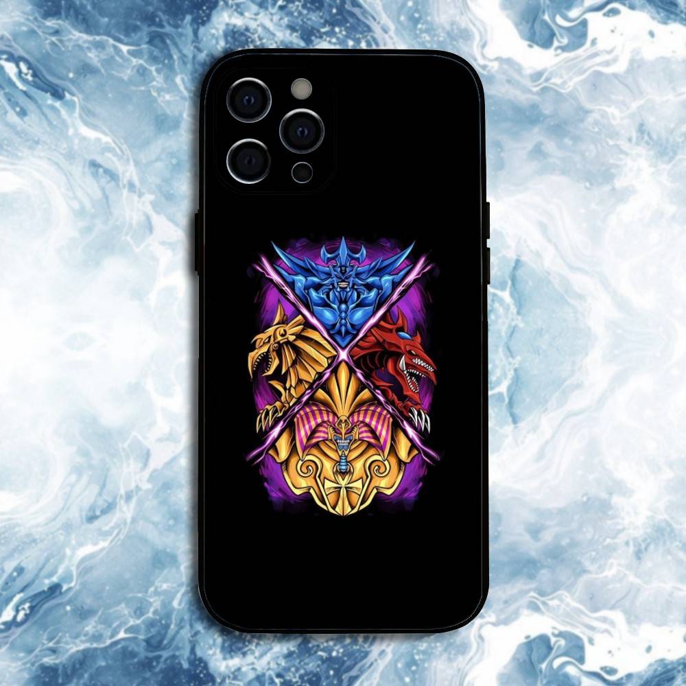 Game Yu-Gi-Oh  Phone Case For iPhone17,16,15,14,13,12,11 Plus,Pro Max, Soft Silicone Black Cover
