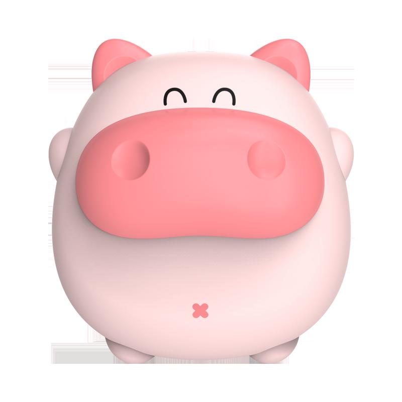 USB Rechargeable Cute Little Pig Hand Warmer - Portable and Customizable for Winter Warmth