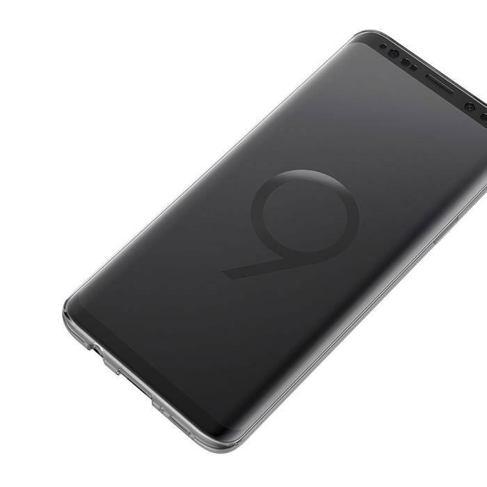 Case for Samsung Galaxy S9 PLUS - Full Body TPU Gel Cover Transparent Front Back Protection Soft Silicone Phonillico®