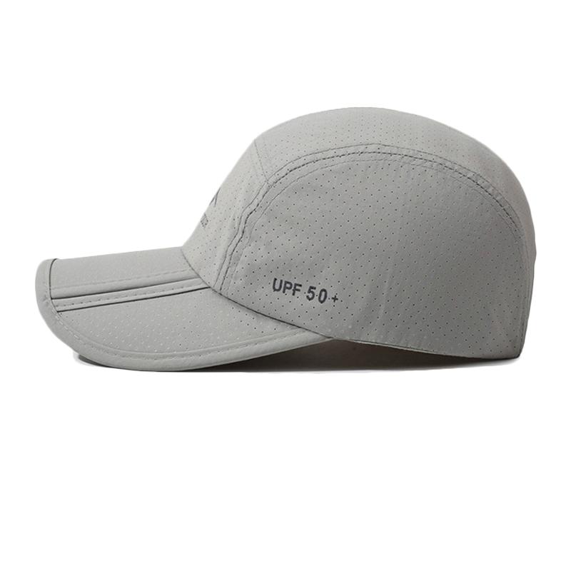 Summer Outdoor Sun Protection Quick-Drying Baseball Cap Men Breathable Sun Hat Fishing Cap