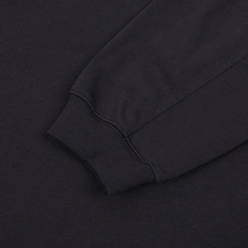 Li Ning Professional Basketball Series American Style Round Neck Knitted Loose Sports Comfortable Moisture Wicking Long Sleeve T-Shirt ATLU317-1