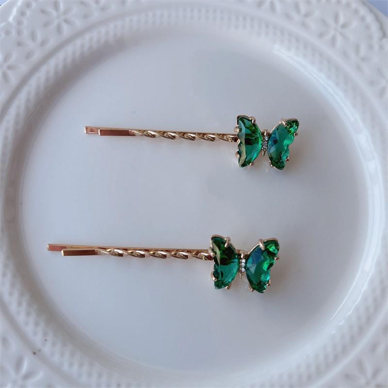 Elegant Butterfly Hair Clip for Women – Stylish Back-of-Head Clip and Side Bangs Accessory