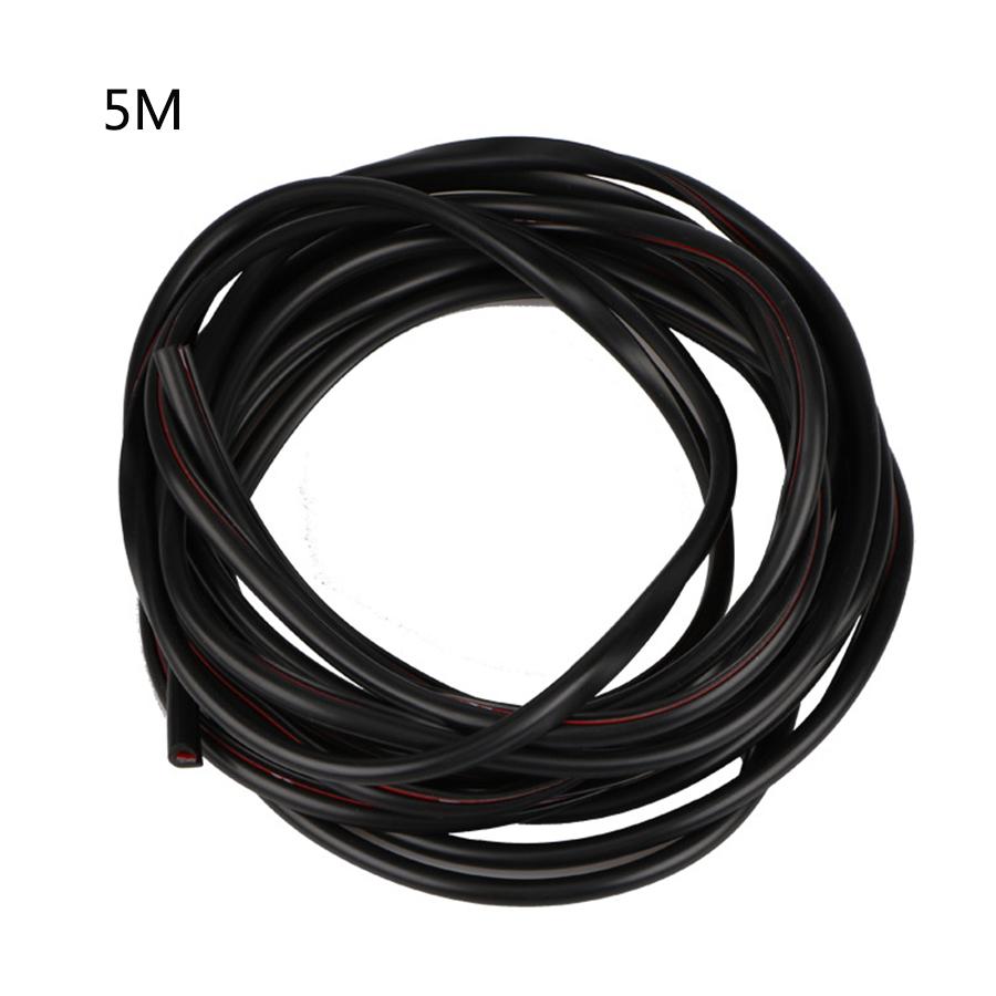 

Black 16ft U Shape Rubber Seal Car Door Edge Guard Molding Trim Protectors Strip