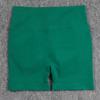 Women's High-Waist Seamless Yoga Shorts – Pleated Peach Butt Tummy Control, Summer Cycling & Running