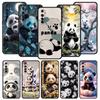 Baby Panda Case For Realme C67 C63 C55 C53 C35 C25 C21 GT 2 3 5 6 10 11 12 13 Pro Plus 5G Soft TPU Phone Cover Fundas Capas Bags
