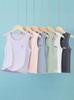 Modal Ice Silk Children's Sleeveless Pajama Top: Boys' & Girls' Vest for Teens