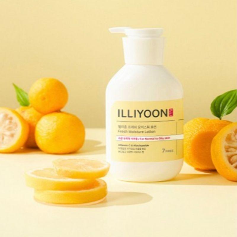 Citrus Hydrating Refreshing Body Lotion Korean K-Beauty Daily Moisture Body Lotion 350ml