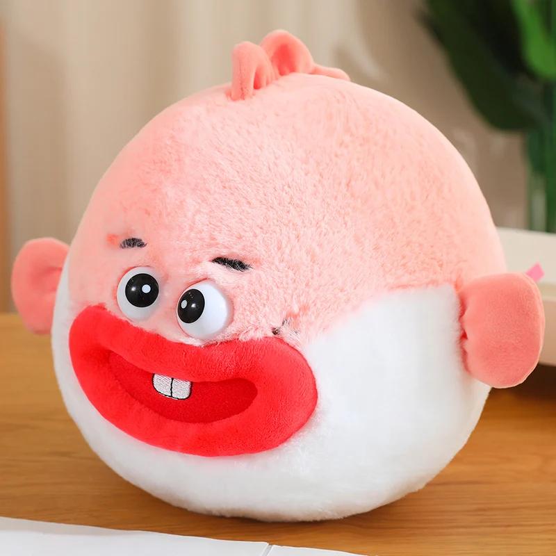 

35~45 см Милая морская рыба-клоун мягкая игрушка Золотая рыбка кукла большая кукла подушка детский подарок на день рождения плюшевые игрушки аниме плюш 25cm розовый