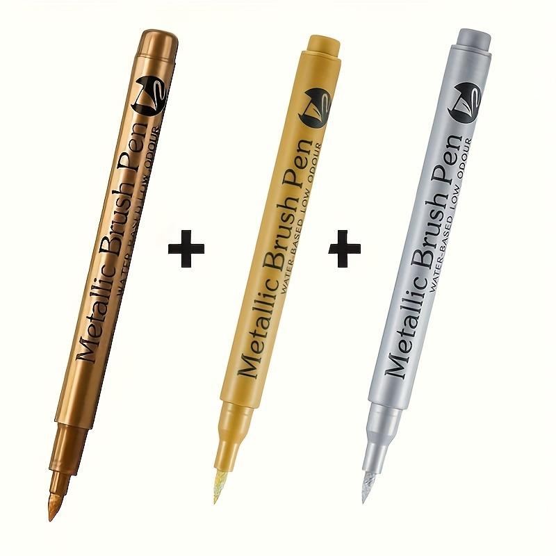 

3 Metal marker pen set 3pcs різнокольоровий