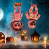 Halloween Zombie Baby Doll Bambola fantasma Casa stregata Decorazione del terrore del bambino Giocattolo Bambola raccapricciante Decorazione di Halloween Decorazione stregata