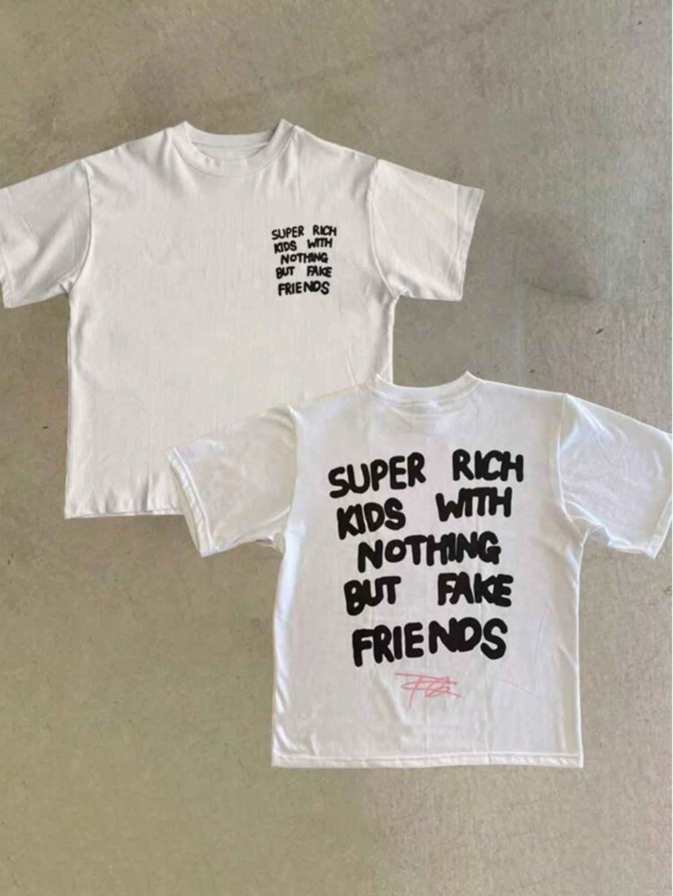 

2025 Summer Casual Printed Crew Neck Short Sleeve T-Shirt Summer Student Youth Clothing Men Women Retro Vintage Fashion Tee Tops 4XL