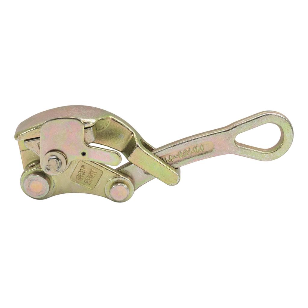 GOODRIG Wire Rope Tensioner, Wire Rope Tensioner, Line Clamp, 2t, 4.0–22mm, for Electrical Installation (2T (Tons))