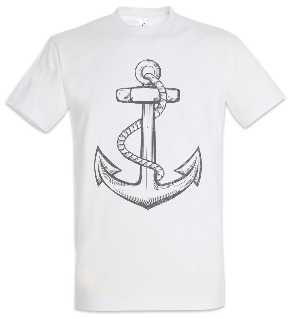 Anchor I T-Shirt Sports Sailing Sailboat Sail Sailor Skipper Training XXXXL