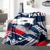 Patriots Team Spirit Artwork Blanket Soft Throw Blanket For Home Bedroom Bed Sofa Travel Office Solid Christmas Blanket