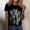 Casual Versatile Fashion Trend High-quality Breathable Loose Short Sleeved Round Neck T-shirt