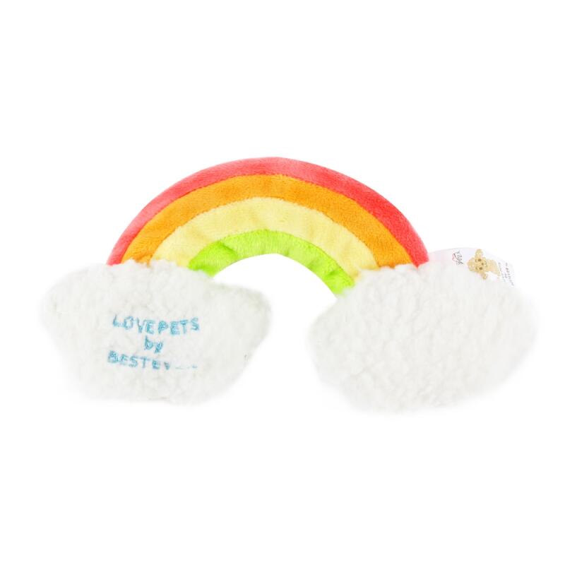 Dog Pet Nosework Puppy Toy Doll (Rainbow)