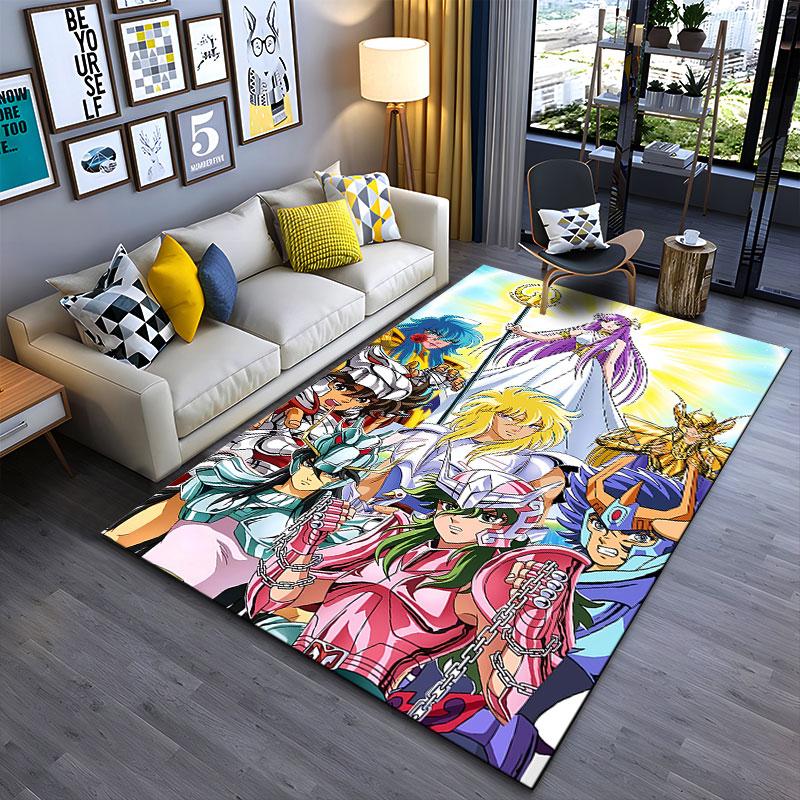 Anime Warrior Characters Carpet suitable as a non-slip mat for the living room or bedroom sofa