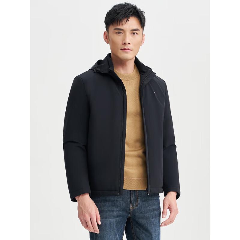 Men's Spring/Autumn Detachable Hooded Jacket