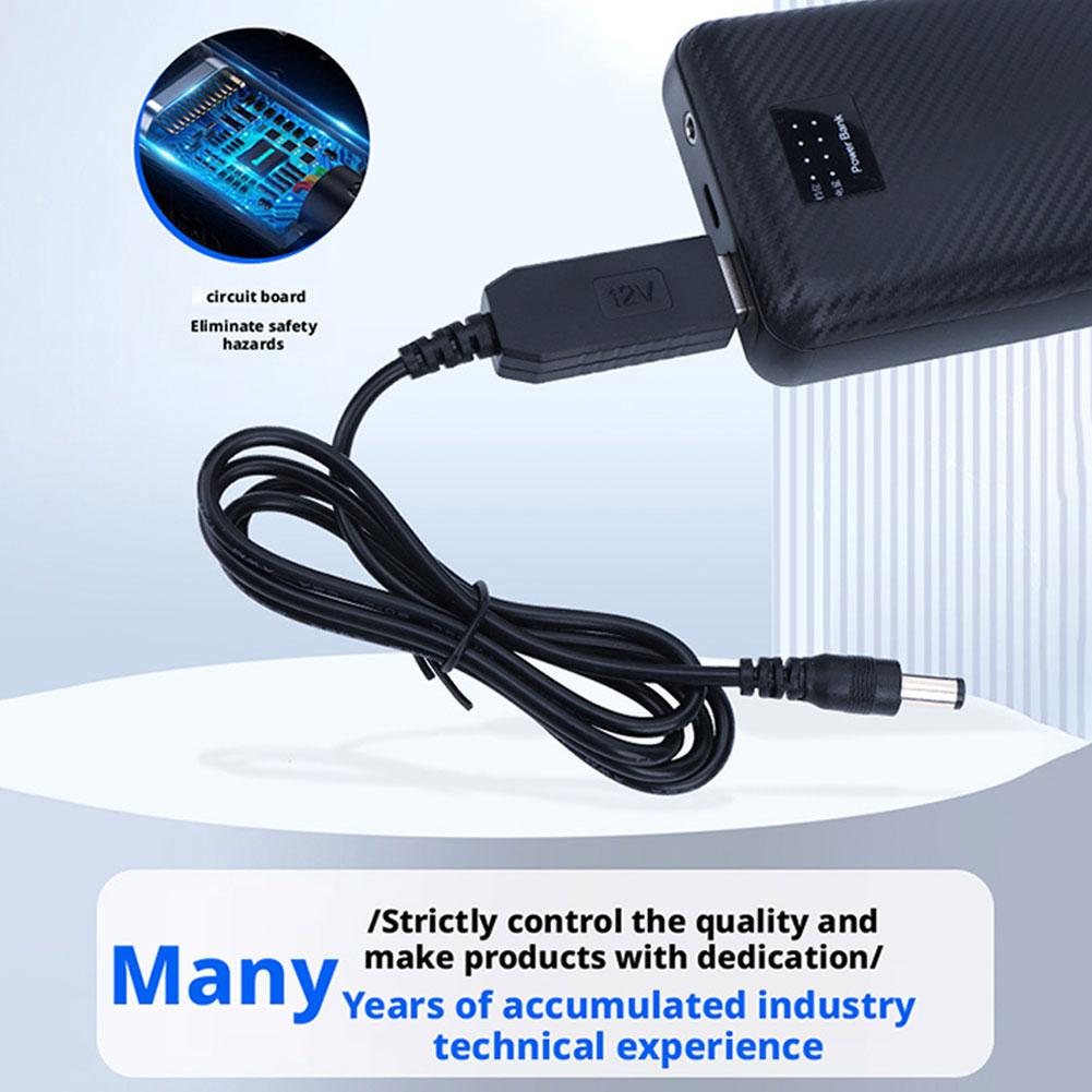 USB Power Boost Line DC To DC 5V 9V 12V with Box Step-up Converters Module USB Converter Adapter Cable with 8PCS Connector Plug
