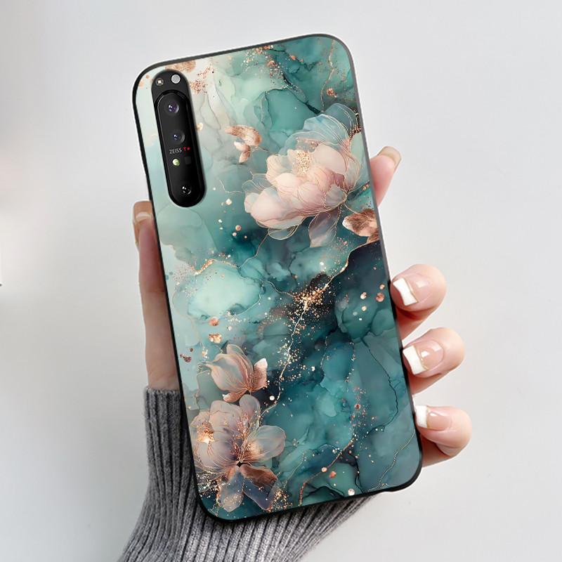 Etui Do Sony Xperia 1 II XQ-AT51 XQ-AT52 1 III XQ-BC62 XQ-BC72 XQ-BC52 Pokrowiec Luksusowy Uroczy Fajny Chłopcy Dziewczynki Miękki Silikonowy Pokrowiec