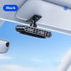 Eary Car Clip Fan 30000mAh Rechargeable Dual-Core Turbo Sun Visor Fan 5 Speeds 360° Powerful Air Cooler Quiet Portable Auto Fans