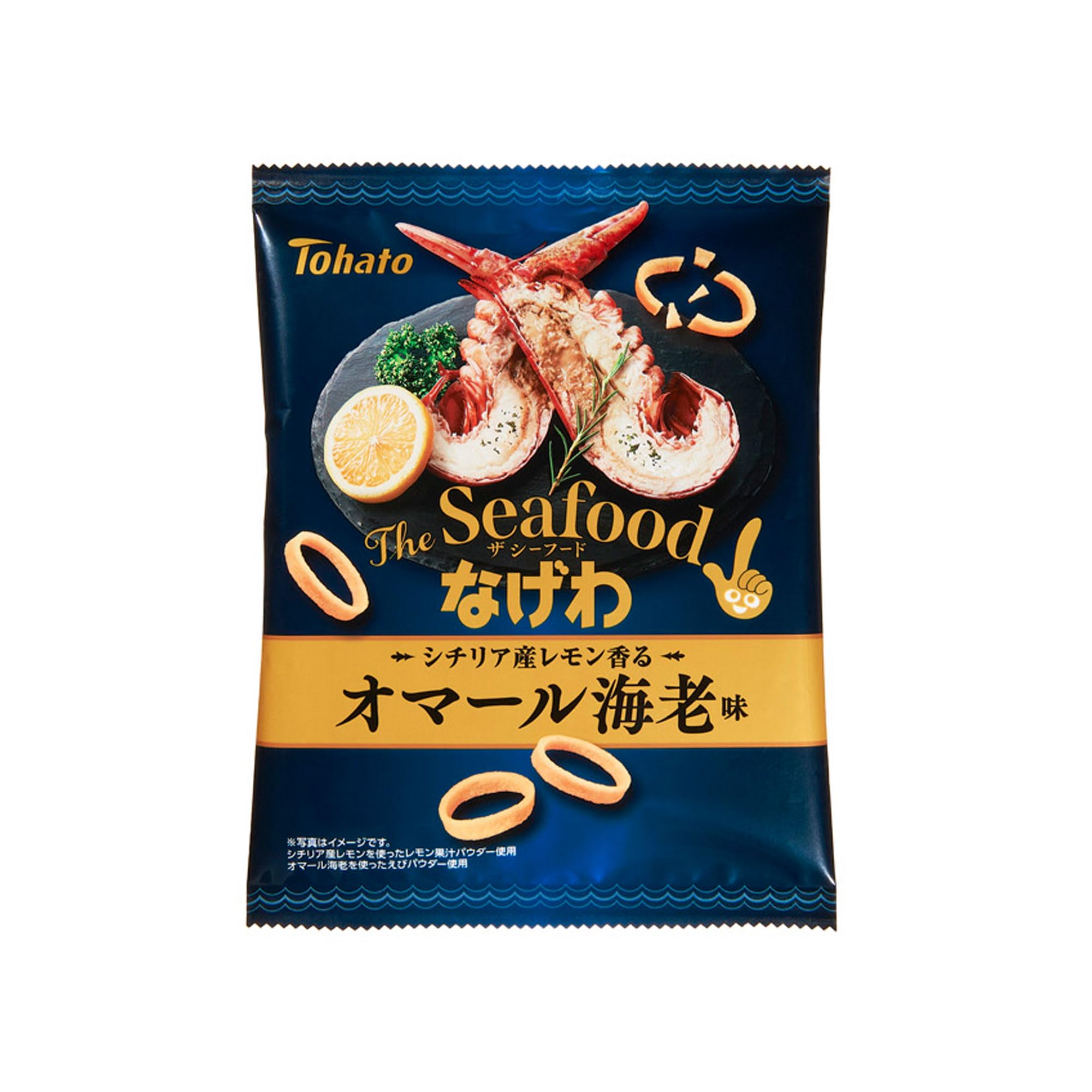 

Tohato TheSeafood Nagewa Sicilian Lemon Lobster 50g x 12 bags Flavor,