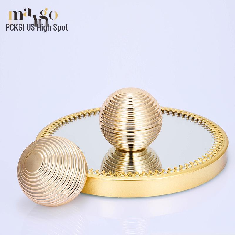 

30 г Золотая акриловая баночка для крема для глаз - Элегантный и удобный дизайн