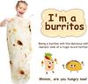 Baby Stuff Burrito Tortilla Blanket Gifts for Newborn Boy Girl Shower Swaddle Throw Blankets Wrap Toddler Flannel Taco Pets