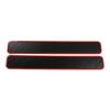 For Land Rover Defender 90 110 130 2004-2018 Aluminum alloy Black Car Front Windshield Lower Trim Panel Sticker  Car Accessories