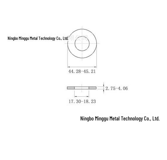 1/2 Inch 316 Stainless Steel Narrow Type Flat Washer, Large SAE/USS Flat Washer