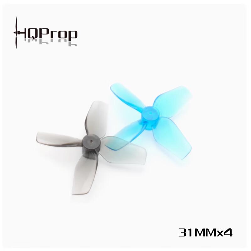 

HQPROP 31mm 4-Blade PC Toothpick Propellers for Indoor FPV (1mm Shaft)