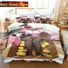 Fashion 3D Anime BOCCHI THE ROCK! Bedding Set Printed single Comforter Quilt Bed Cover Pillow Case 3 Pieces Sets Kids Adult Size
