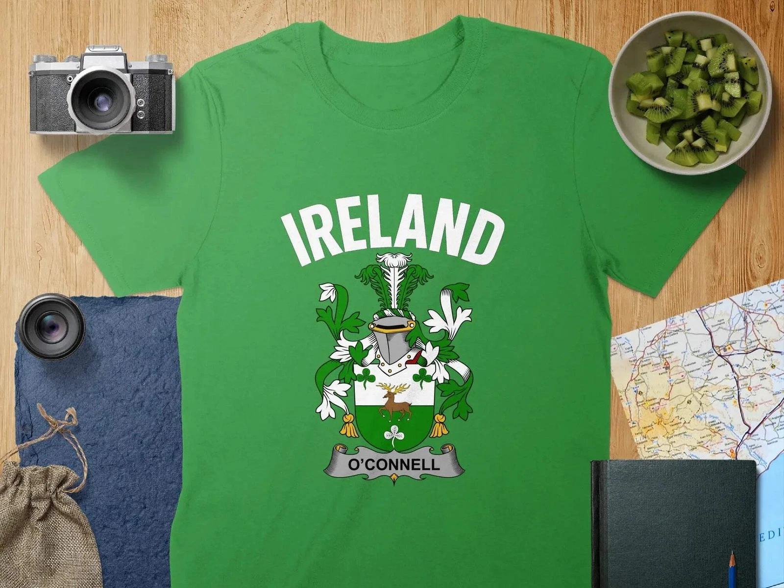 O Connell Coat Of Arms Irish T-Shirt L