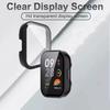 Case+Glass for Redmi Watch 3 Active Bumper Screen Protector Cover for Xiaomi Redmi Watch 3Active Accessories