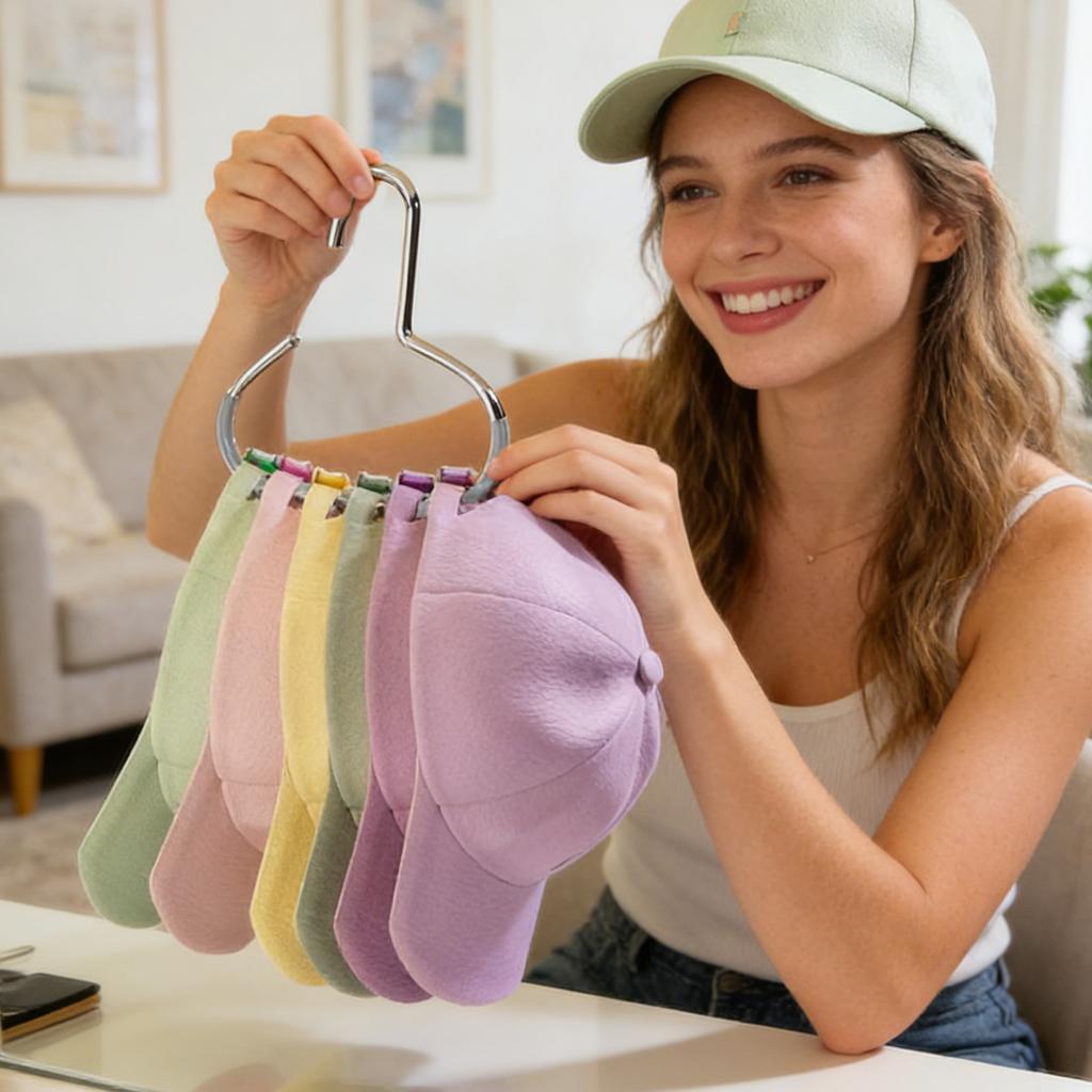 Non- Clothes Hanger, Sturdy Wardrobe Hook, Wardrobe Storage Rack, Scarf Hanger. Non- Design, Suitable For Hanging Belts, Ties, Hats, And Bags.
