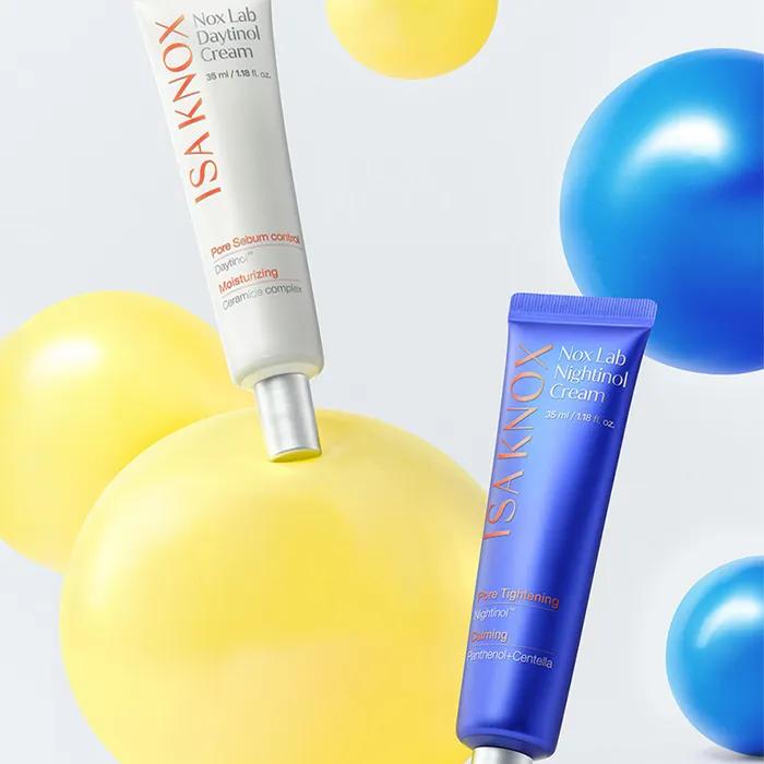 Noxlab Doubletinol Cream Special Set: Daytinol Cream 35ml, Nighttinol Cream 35ml