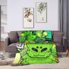 Gir Invader Zim Cartoon  Blanket  Warm Street Trend Plush Throw Blanket For Outdoor Decorative Flannel Bedspread Bed Cover