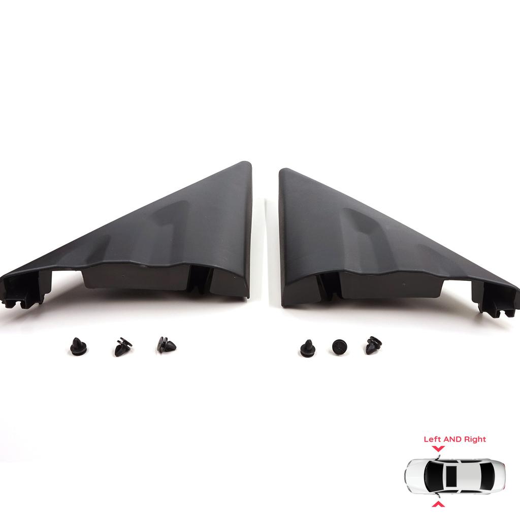 ESP1221 Side View Mirror Door Triangle Fender Trim Cover Set for Ford Transit MK8 T18 V363 2013-2024 2016818 2016819