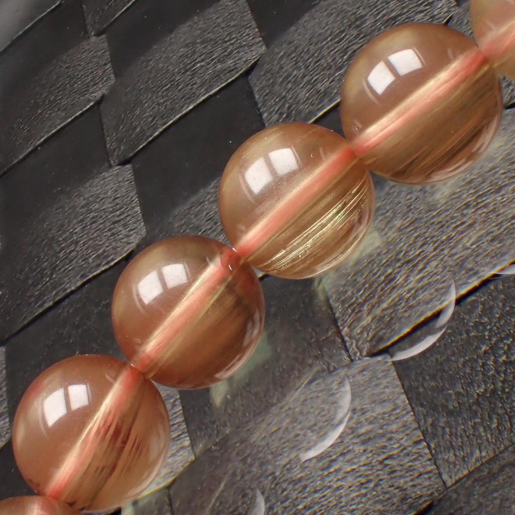 Natural Andesine Power Stone Bracelet [Happiness Stone] High-Quality Color-Changing (Andesite)