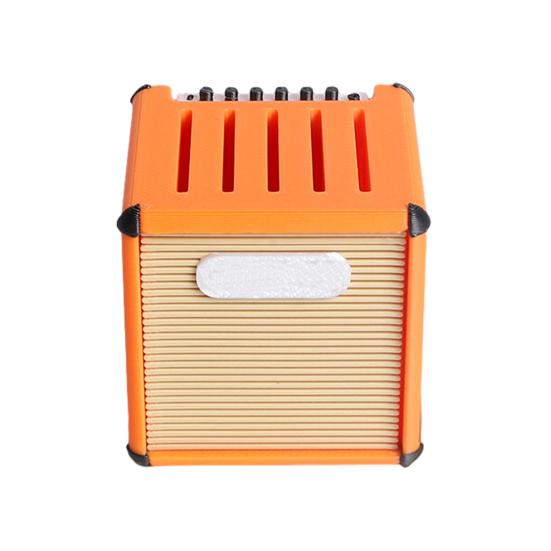 Guitar Picks Holder Retro Amplifier Style Guitar Pick Display Case with 5 Slots Guitar Pick Storage Box Gift for Guitar Players Music Enthusiasts