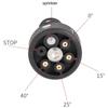 Plastic 6 In 1 Adjustable Nozzle 5 In 1 For 1/4 Inch High Pressure Cordless Washer Cleaner Water Gun Parts Hose Nozzle