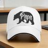 Fathers Day Papa Bear Periodic Table Sun Baseball Cap Summer UnisexTeens  Print Trucker Hat Tennis Skate Baseball Caps