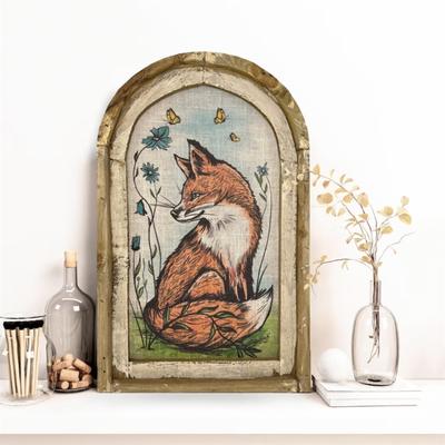 Farmhouse Art Decorations Rustic Wooden Vintage Wall Decor | for Living Room, Home Office, and Nursery(12x8 Inch, 3D with Frame)
