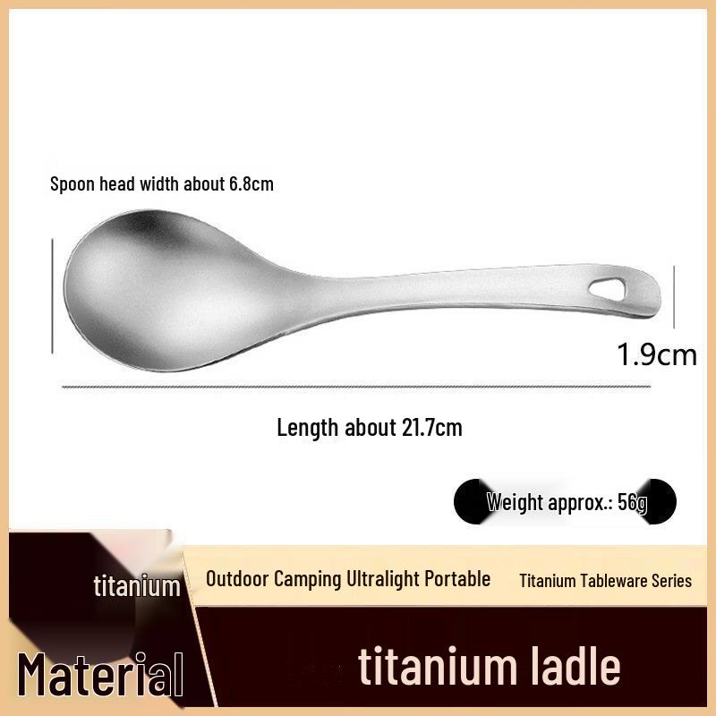 Wutuo Titanium Kitchen Spoon