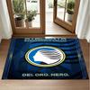 Atalanta FC Design Crystal Velvet Rug Soft Decorative Mat for Bedroom Entrance