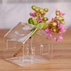Polished House Glass Vase Glass Art Hydroponic Vase Ornament  Wedding Decor