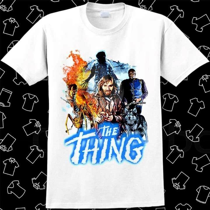 The Thing Cult 80s Movie T Shirt Meme Gift Funny Tee Vintage Style Unisex 605 L